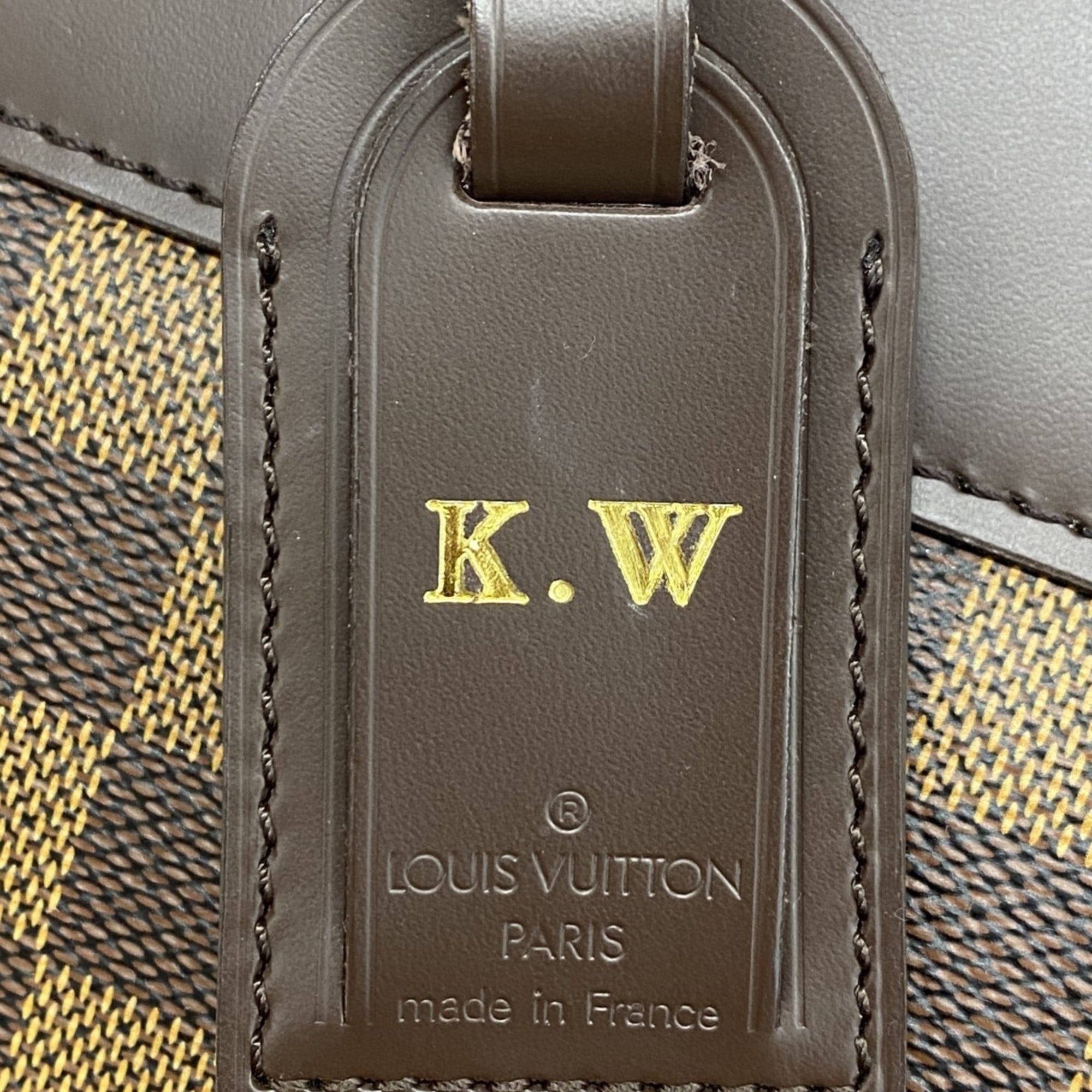 Louis Vuitton Ebene Boston Bag (Pre-Owned)