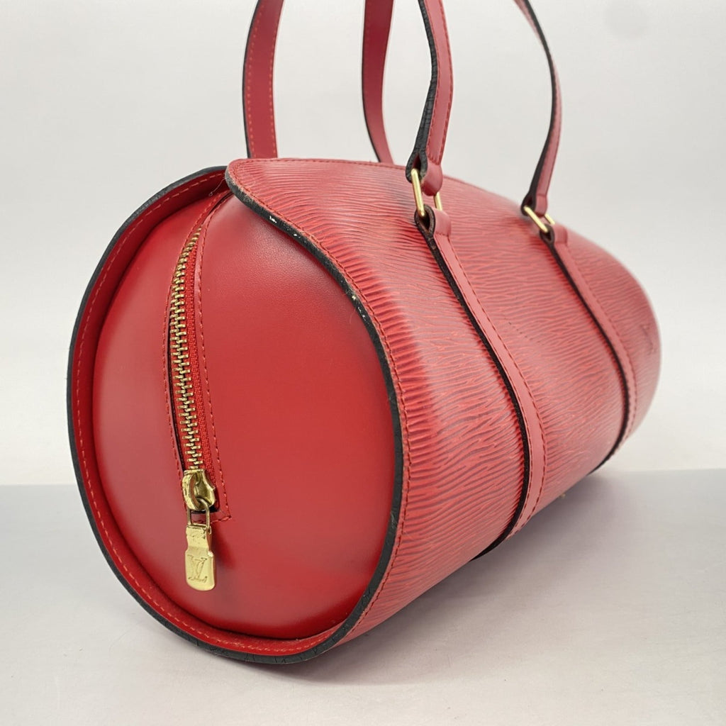 Louis Vuitton Castilian Red Handbag (Pre-Owned)