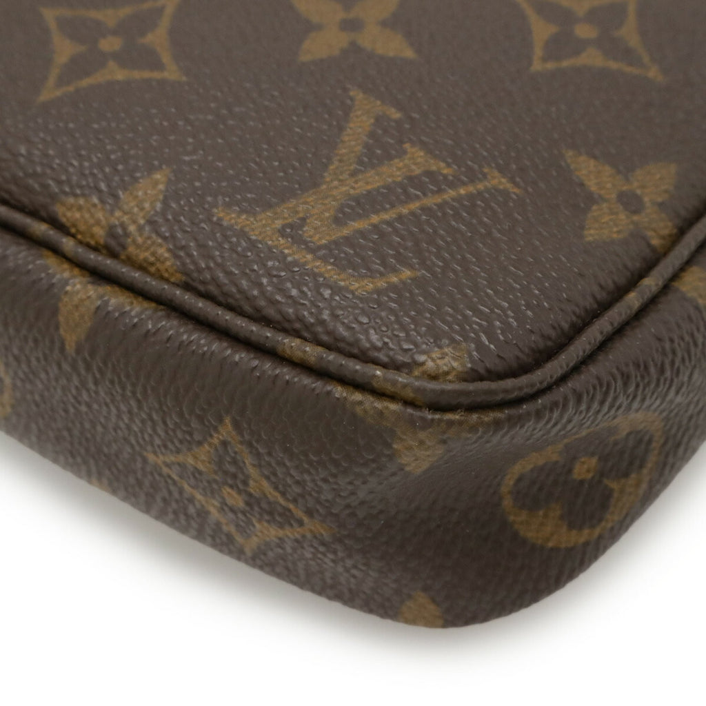 Louis Vuitton Monogram Brown Monogram Handbag Pochette (Pre-Owned)