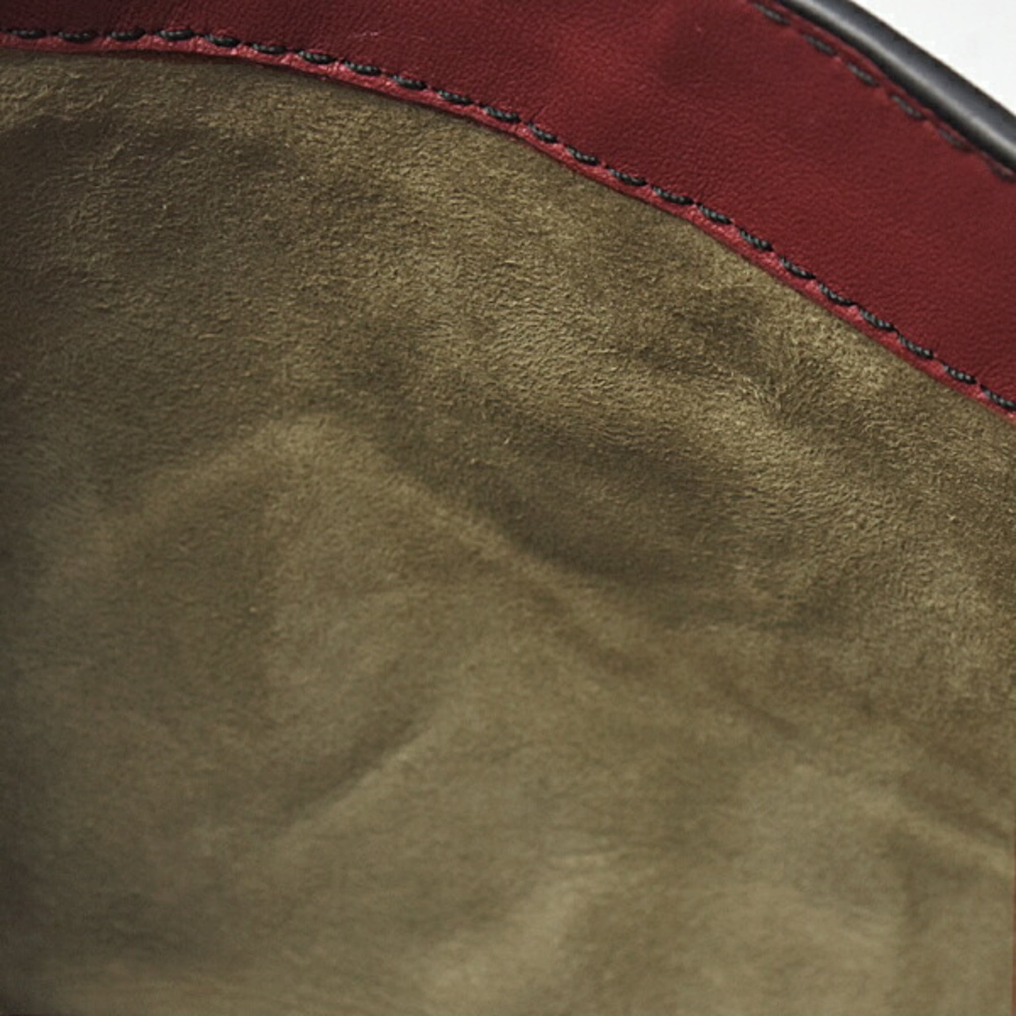 Bottega Veneta Intrecciato Red Color Intrecciato Pochette Shoulder Bag (Pre-Owned)