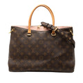 Louis Vuitton Brown Pvc Leather Handbag Shoulder Bag (Pre-Owned)