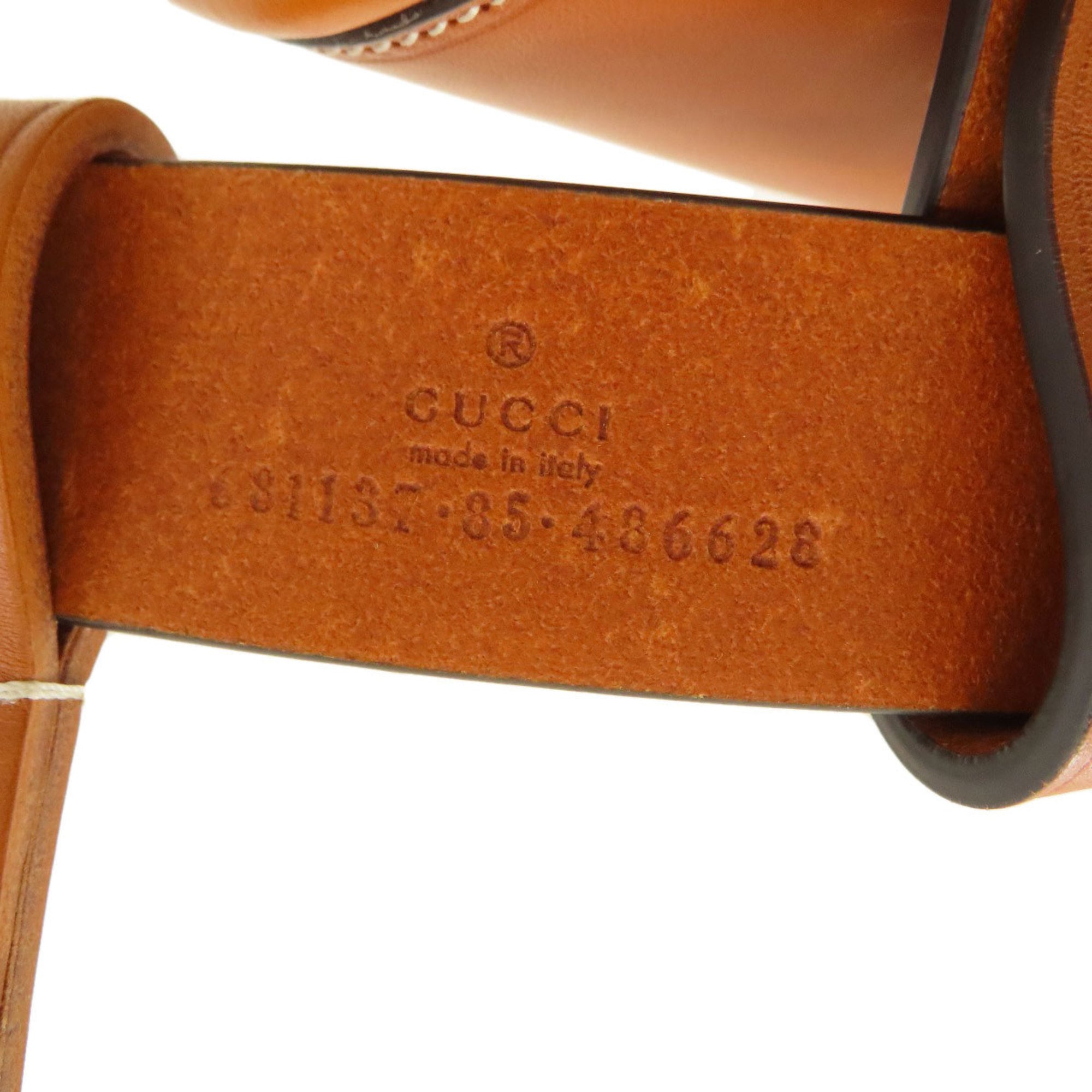Gucci Brown Leather Fanny Pack (Pre-Owned)