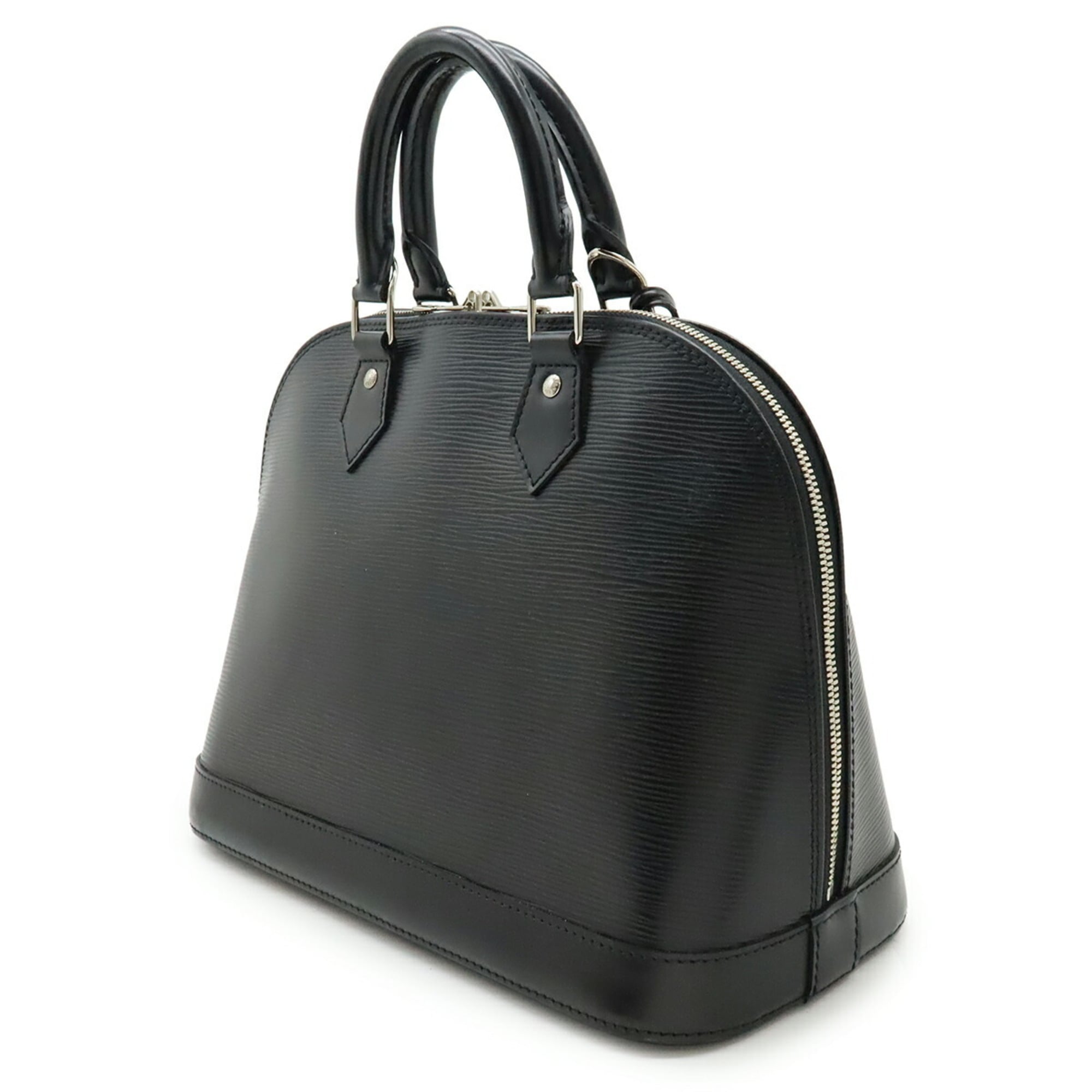 Louis Vuitton Epi Black Noir Epi Leather Handbag (Pre-Owned)