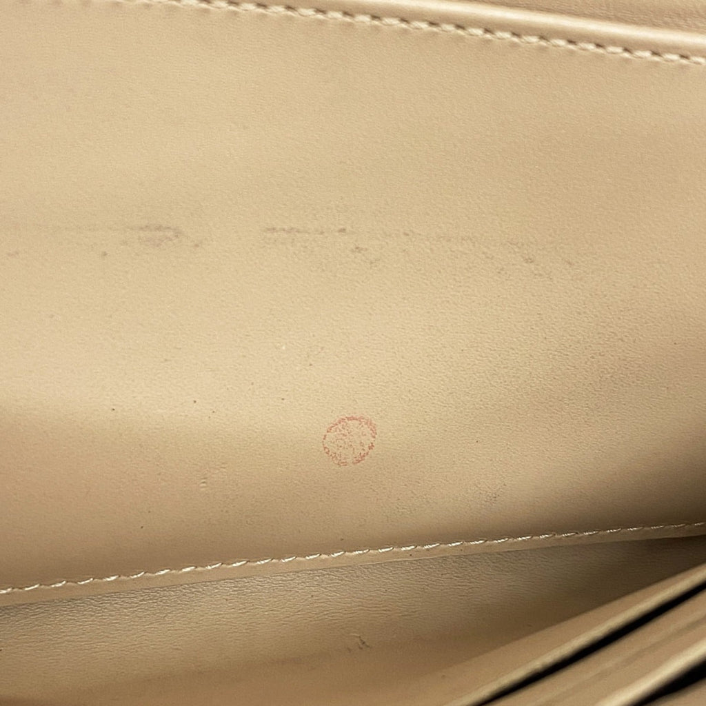 Louis Vuitton Beige Long Wallet (Bi-Fold) (Pre-Owned)