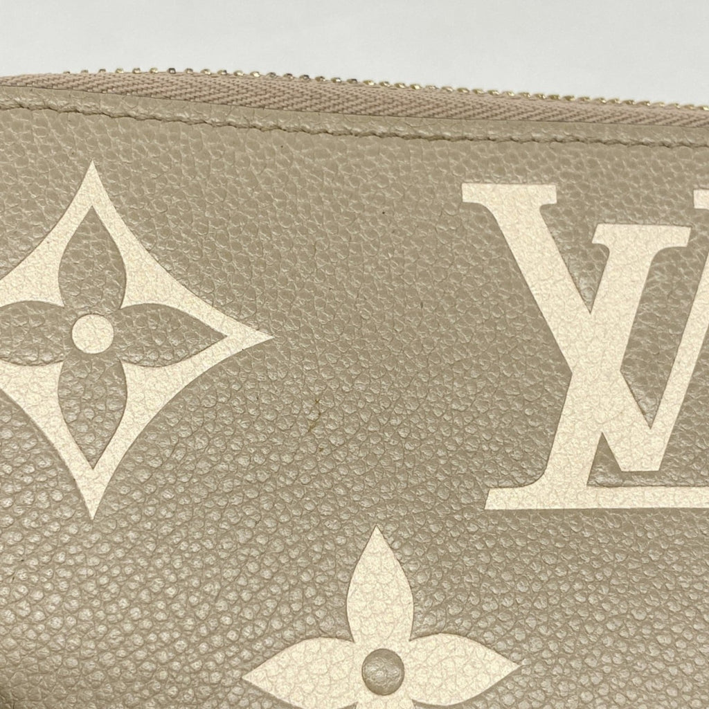 Louis Vuitton Cream Tourterelle Long Wallet (Bi-Fold) (Pre-Owned)