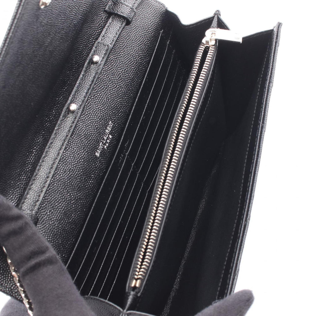 Yves Saint Laurent Black Leather Shoulder Bag (Pre-Owned)