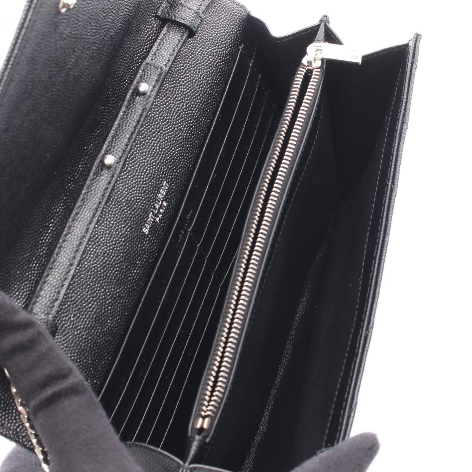 Yves Saint Laurent Black Leather Shoulder Bag (Pre-Owned)