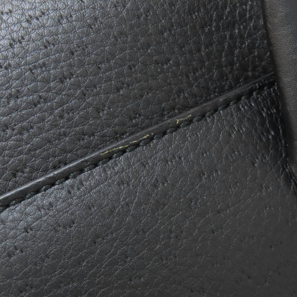 Salvatore Ferragamo Black Leather Handbag (Pre-Owned)