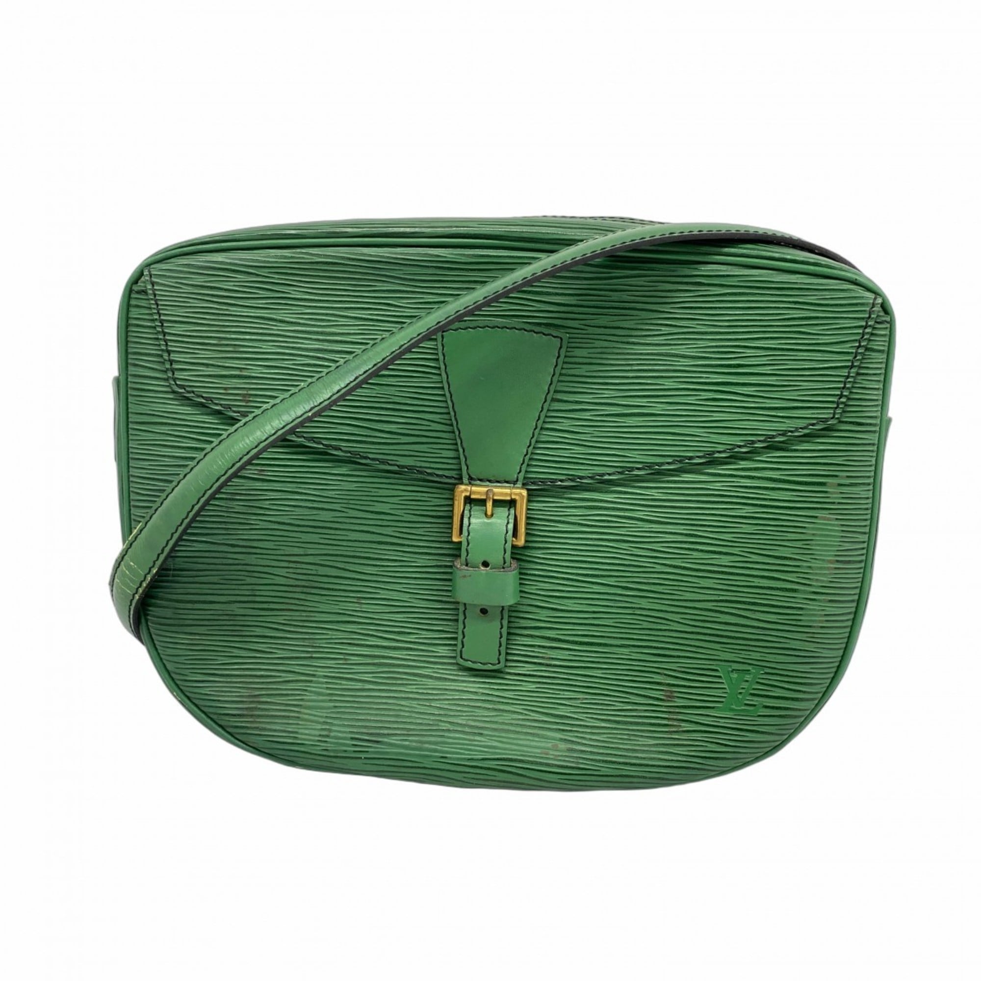 Louis Vuitton Borneo Green Shoulder Bag (Pre-Owned)