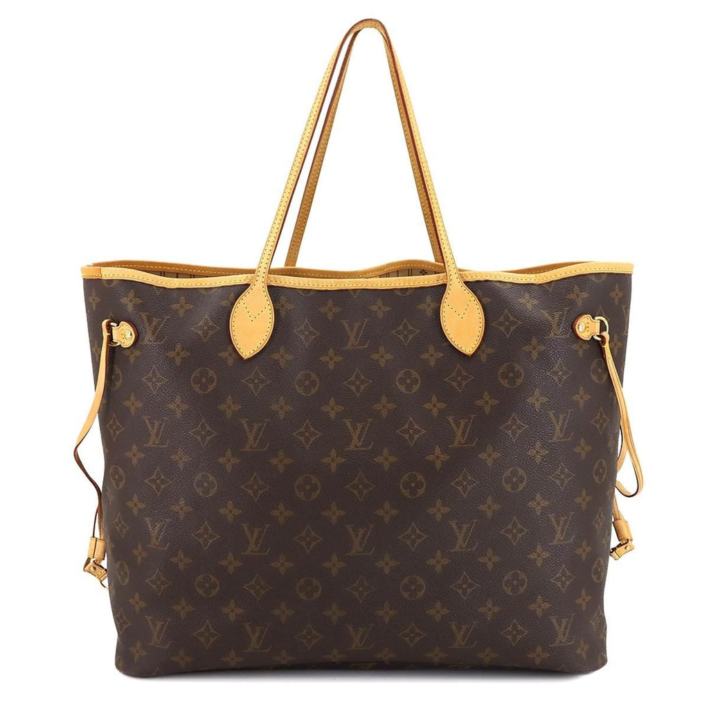 Louis Vuitton Beige Brown Monogram Monogram Tote Bag (Pre-Owned)