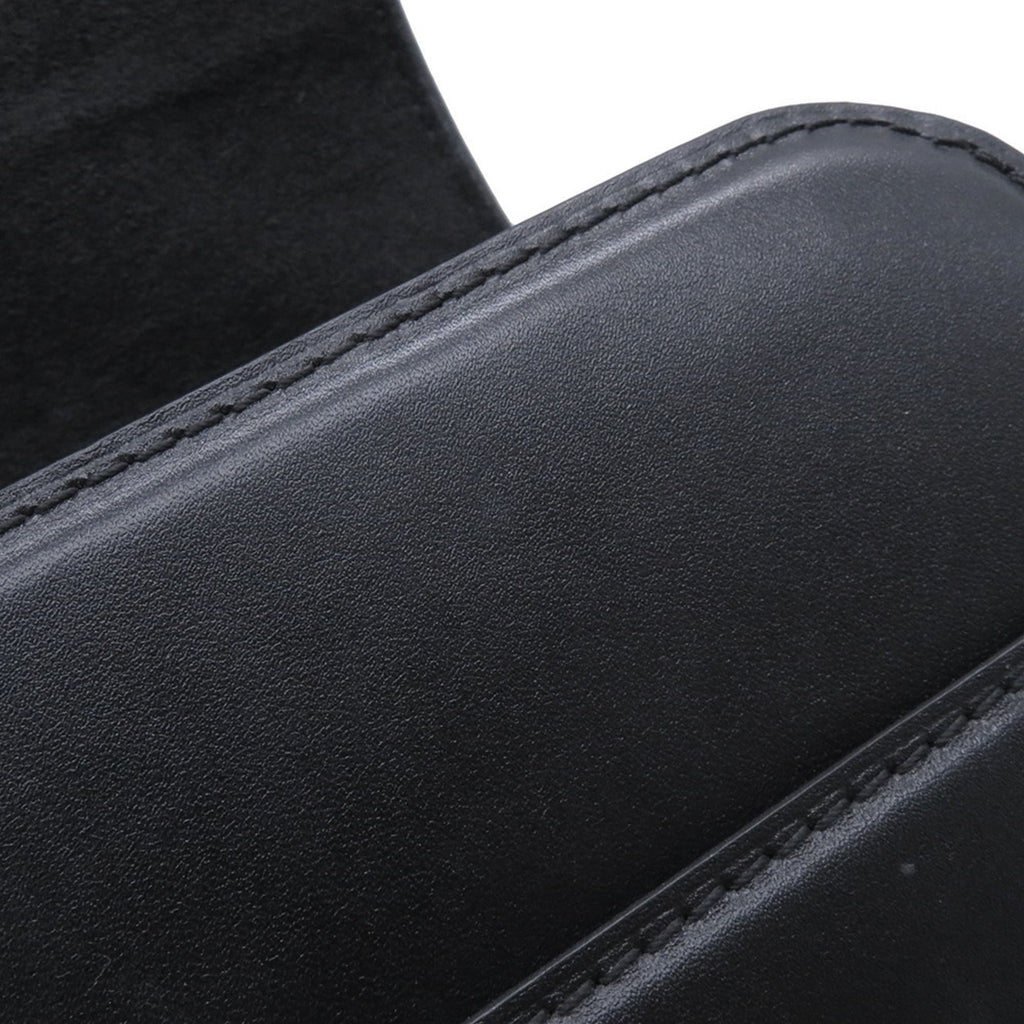 Louis Vuitton Black Noir Leather Handbag Shoulder Bag (Pre-Owned)