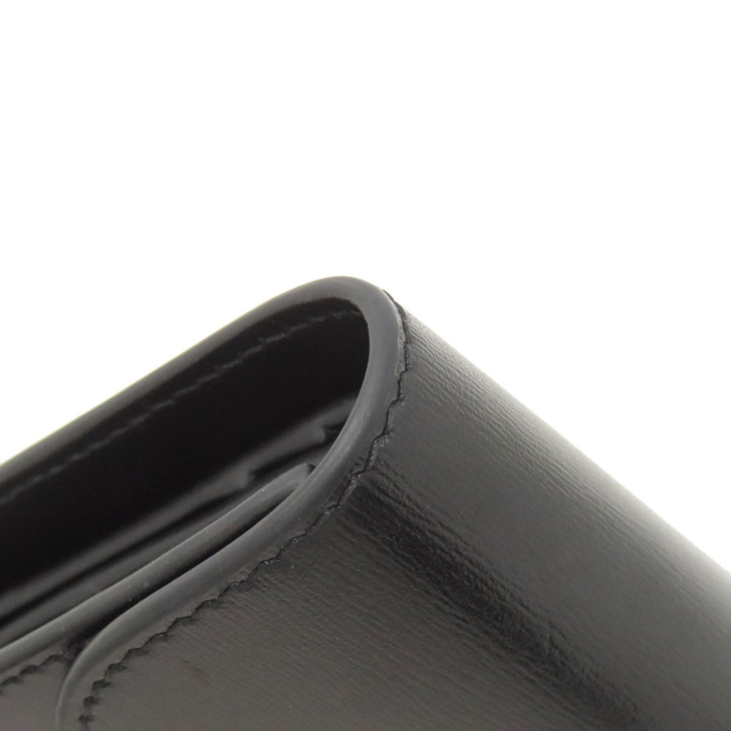 Celine Black Leather Wallet (Bi-Fold) (Pre-Owned)