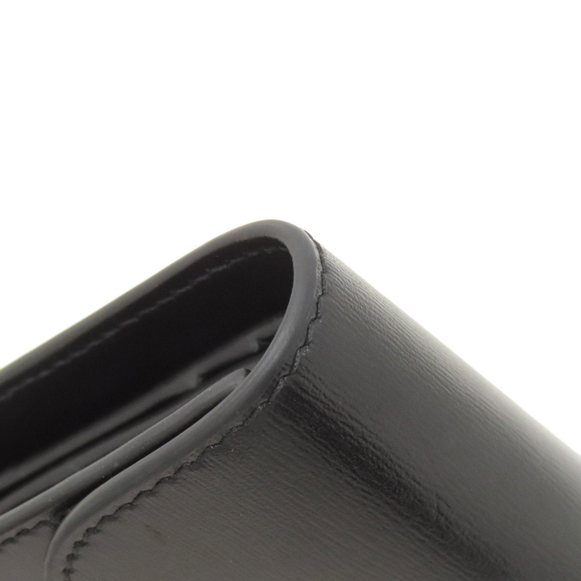 Celine Black Leather Wallet (Bi-Fold) (Pre-Owned)