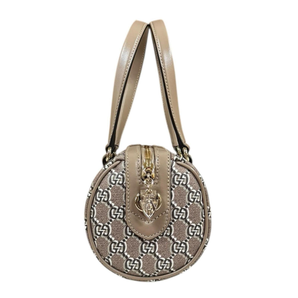 Gucci Brown Pvc Leather Shoulder Bag (Pre-Owned)