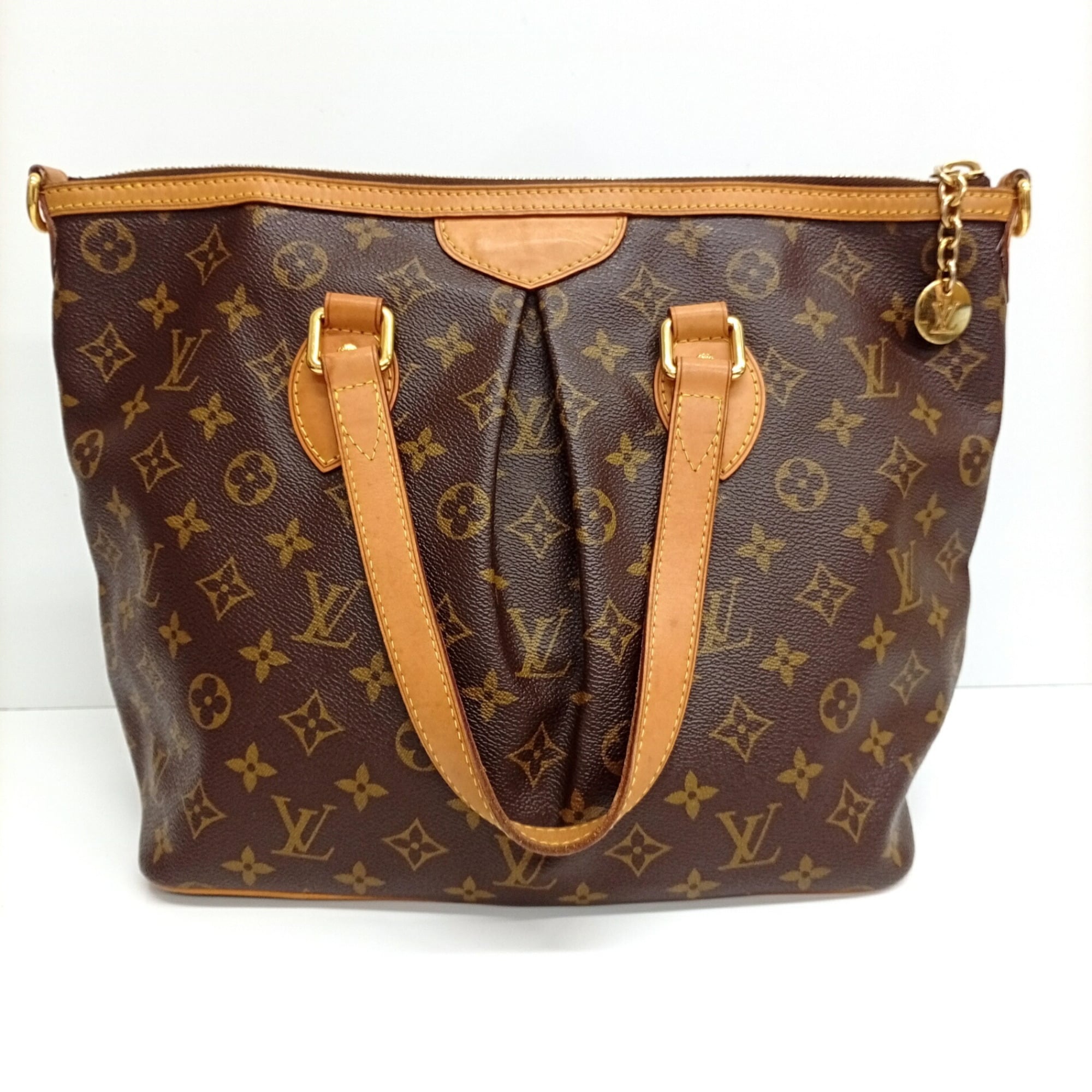 Louis Vuitton Brown Monogram Handbag Shoulder Bag (Pre-Owned)