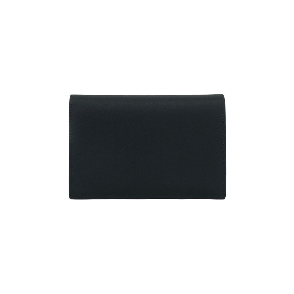 Prada Black Nylon Leather Wallet (Tri-Fold) (Pre-Owned)