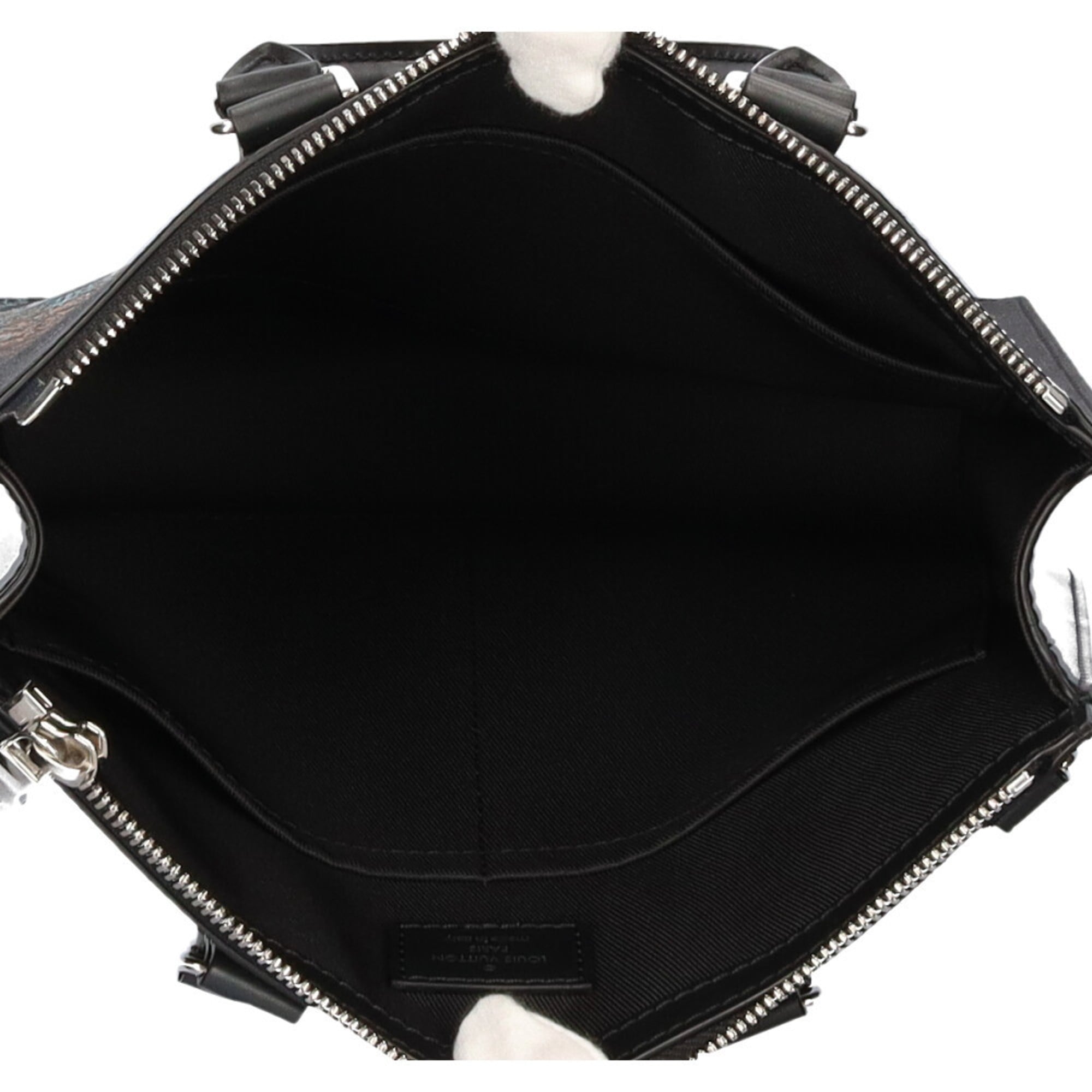 Louis Vuitton Black Gray Damier Graphite Messenger Bag Shoulder Bag (Pre-Owned)