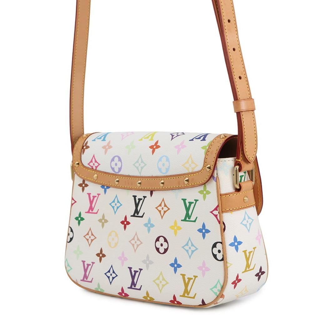Louis Vuitton Monogram Multicolore Blanc Monogram Multicolore Shoulder Bag (Pre-Owned)