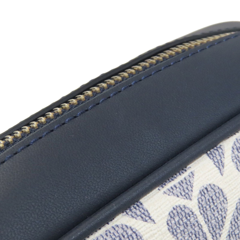 Kate Spade Navy Pvc Shoulder Bag (Pre-Owned)