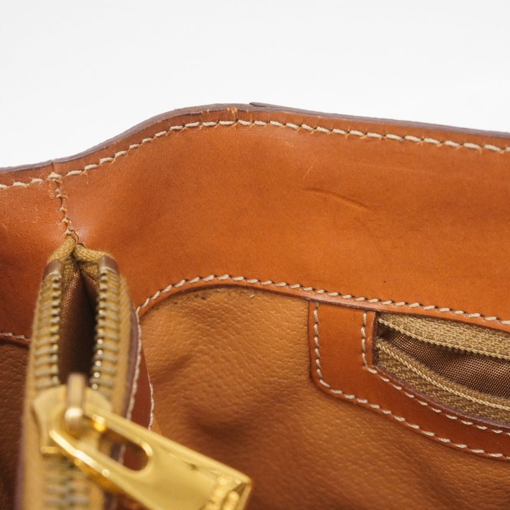 Celine Brown Pvc Handbag (Pre-Owned)