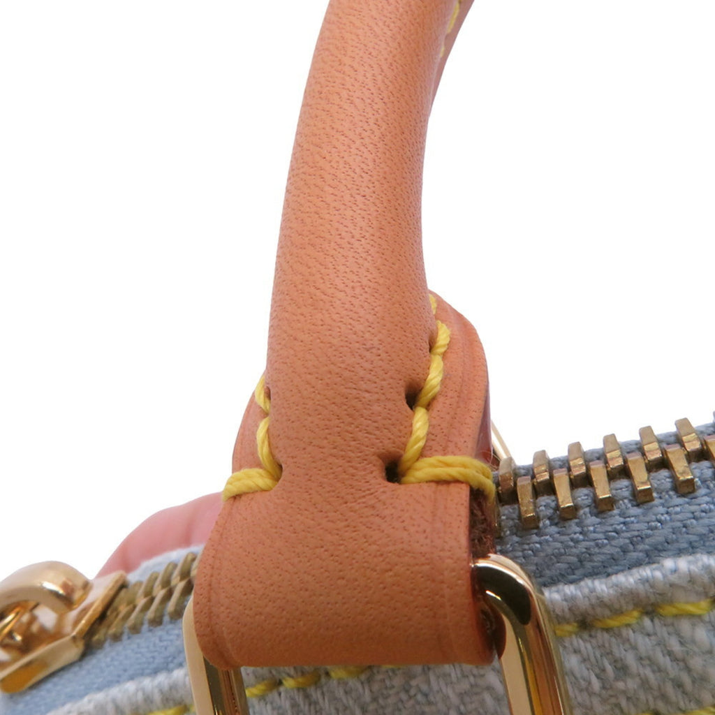 Louis Vuitton Monogram Denim Sky Blue Monogram Denim Handbag Shoulder Bag (Pre-Owned)