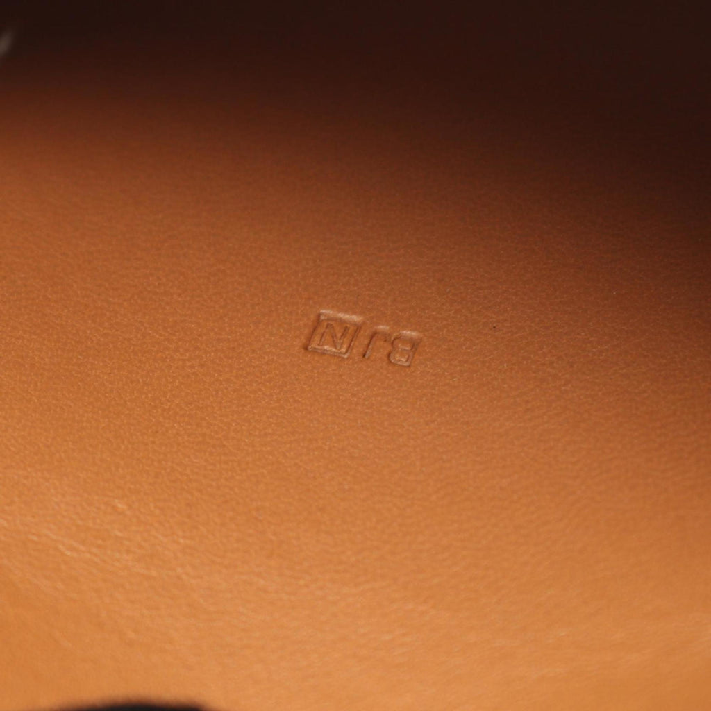 Hermes Brown Taurillon Clemence Leather Long Wallet (Bi-Fold) (Pre-Owned)