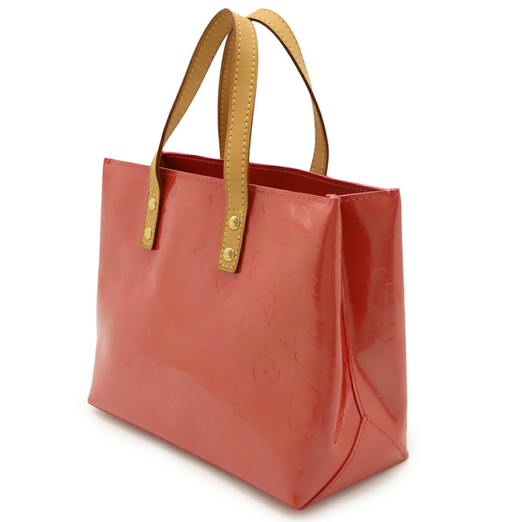 Louis Vuitton Monogram Vernis Framboise Handbag Tote Bag (Pre-Owned)