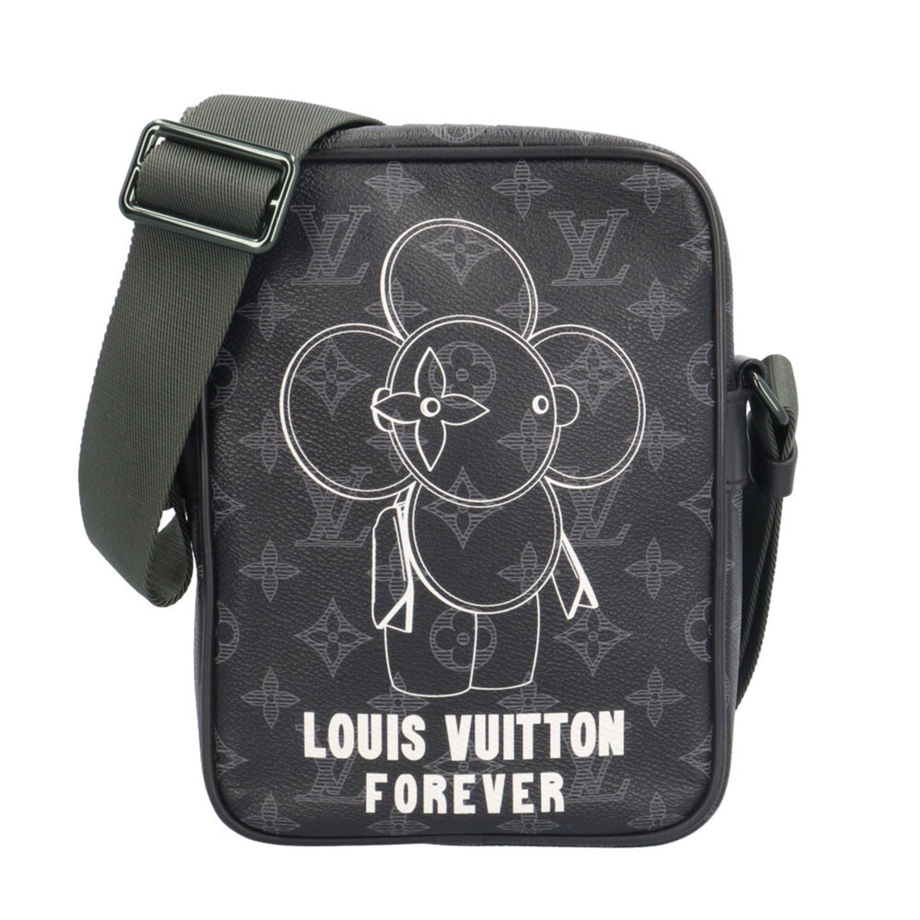 Louis Vuitton Black Monogram Eclipse Monogram Eclipse Shoulder Bag (Pre-Owned)