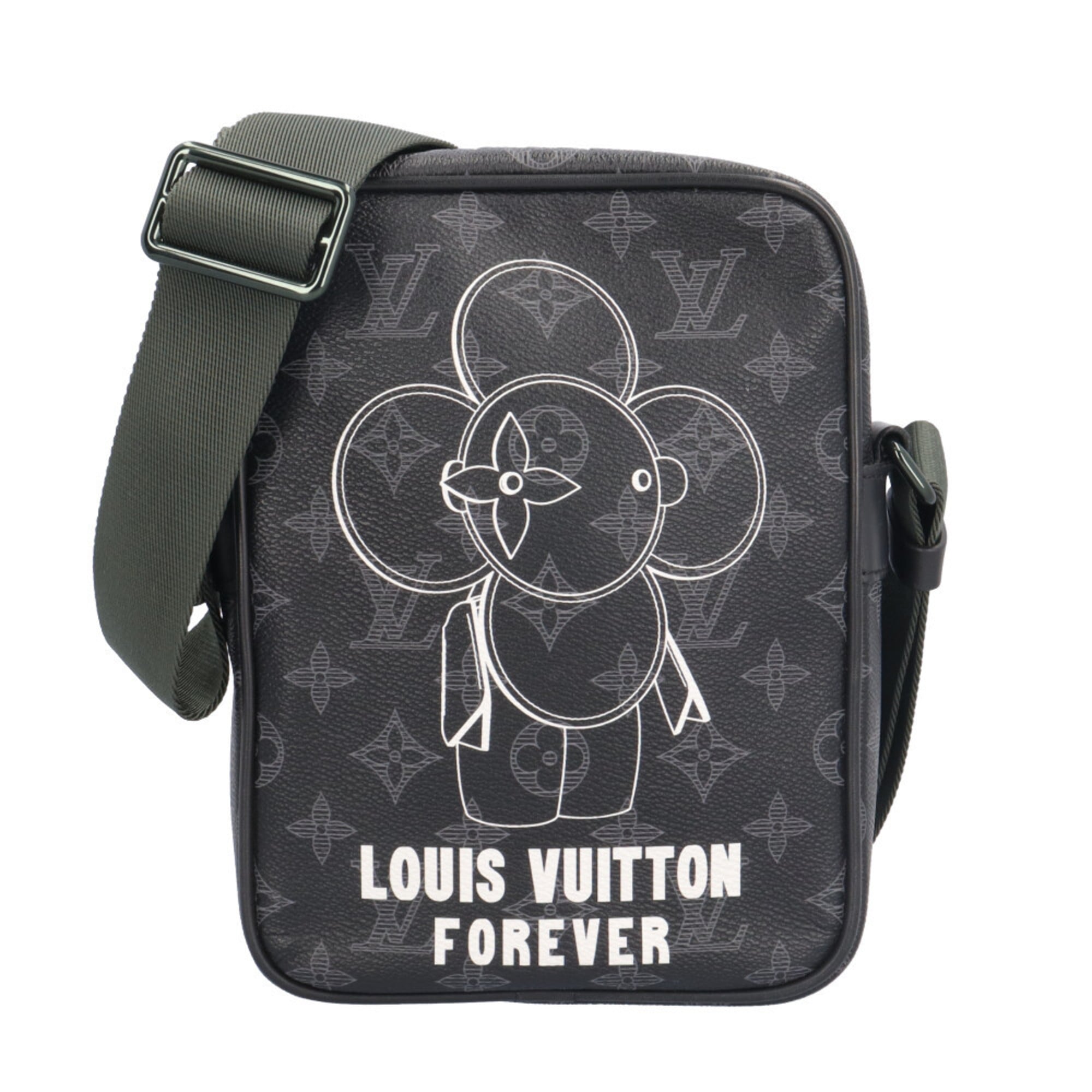 Louis Vuitton Black Monogram Eclipse Monogram Eclipse Shoulder Bag (Pre-Owned)