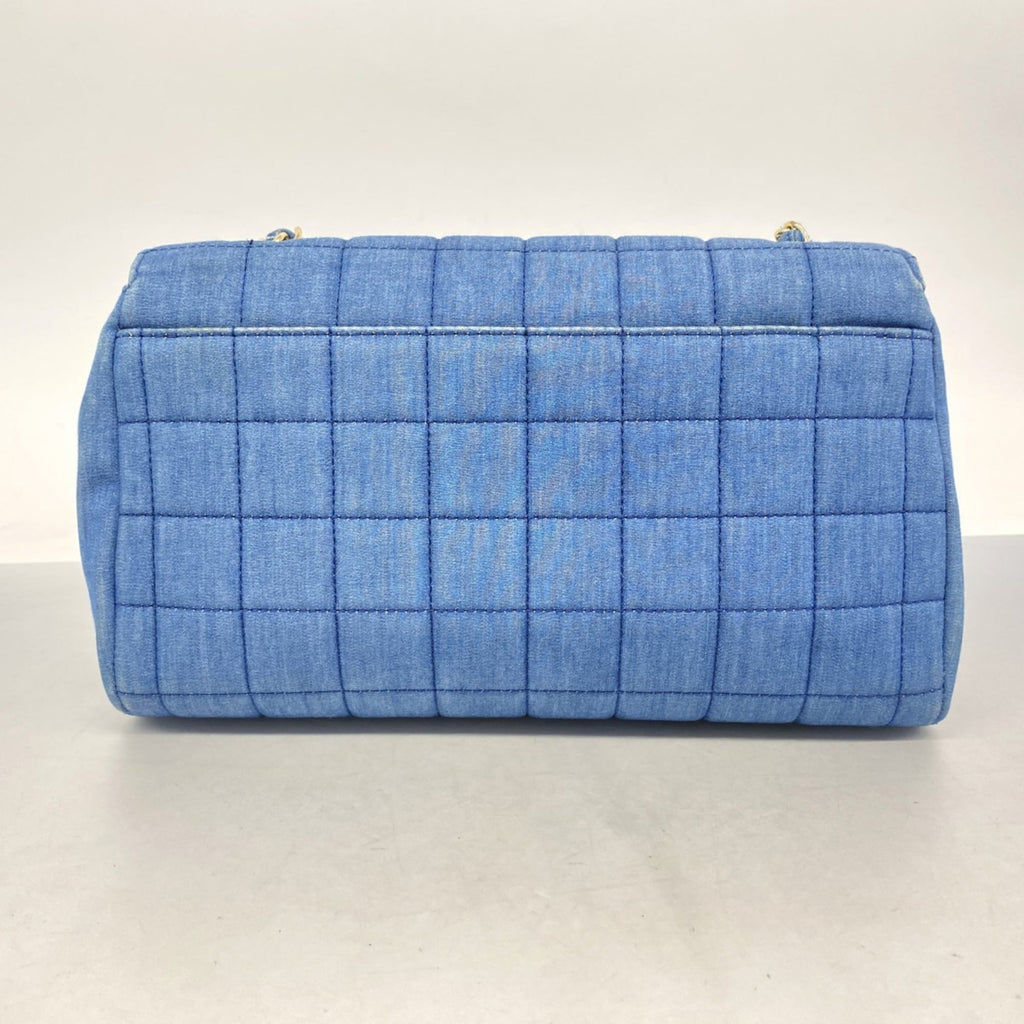 Chanel Blue Denim Shoulder Bag (Pre-Owned)