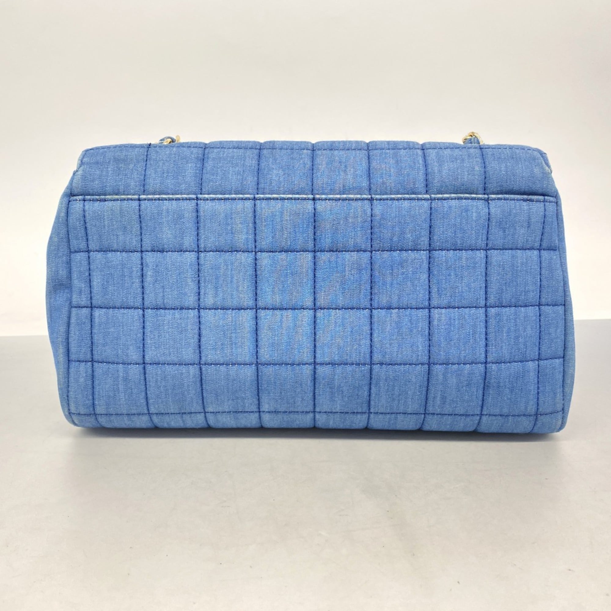 Chanel Blue Denim Shoulder Bag (Pre-Owned)