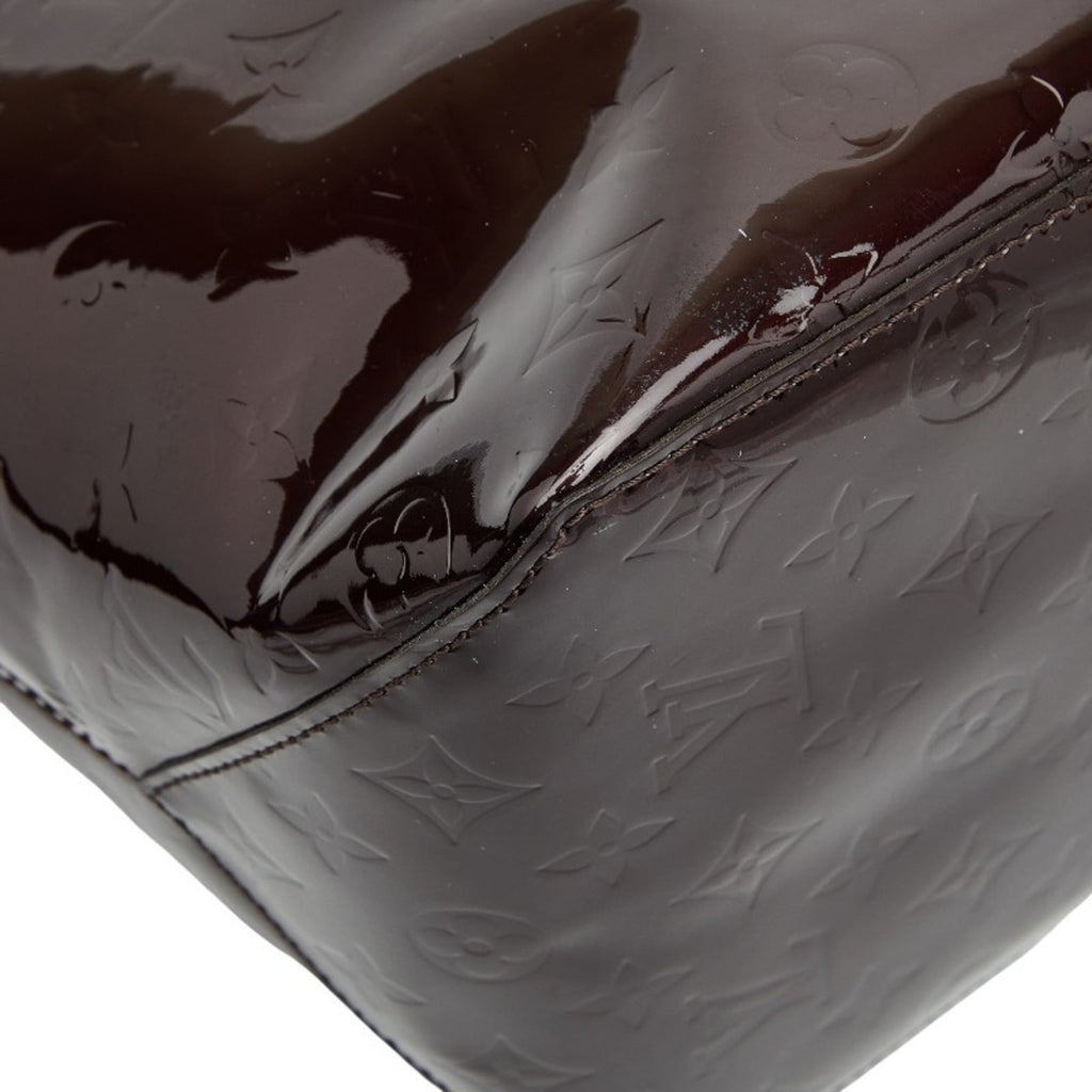 Louis Vuitton Amarante Purple Patent Leather Leather Shoulder Bag Tote Bag (Pre-Owned)