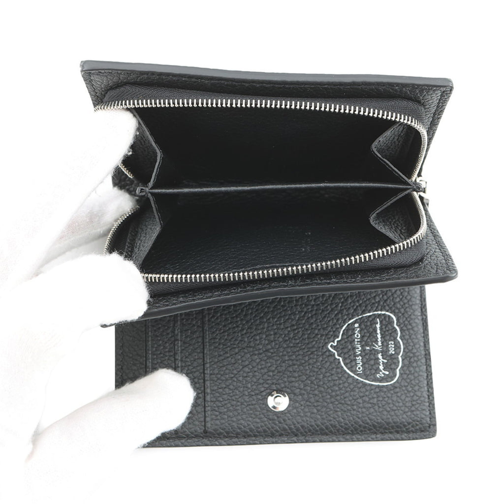 Louis Vuitton Dot Infinity (Yayoi Kusama) Black Noir Monogram Empreinte Wallet (Bi-Fold) (Pre-Owned)