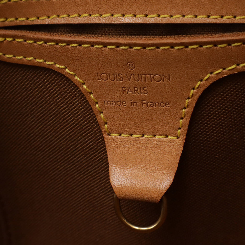 Louis Vuitton Brown Monogram Canvas Handbag (Pre-Owned)
