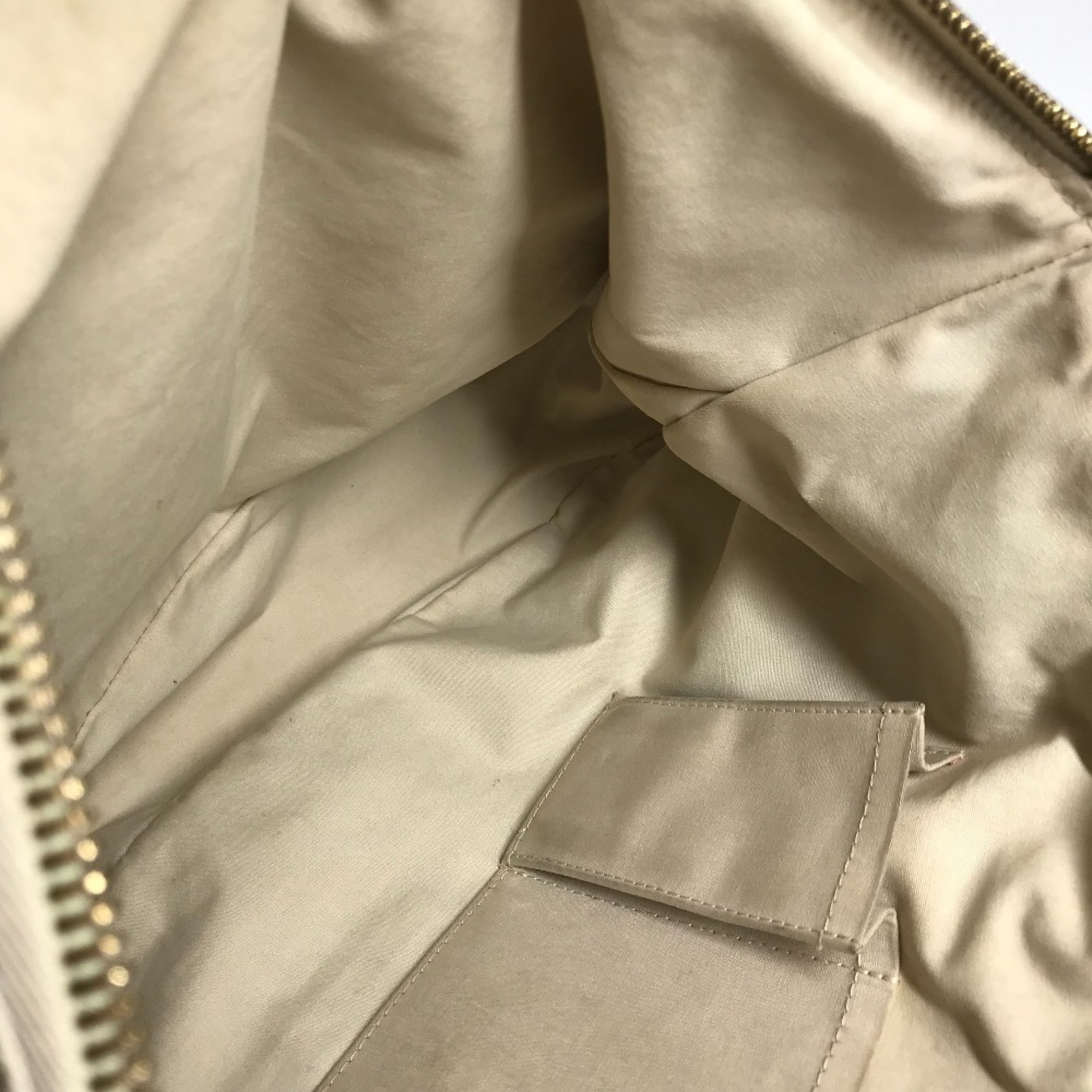 Louis Vuitton Monogram Mini Lin Beige White Monogram Mini Lin Handbag Tote Bag (Pre-Owned)