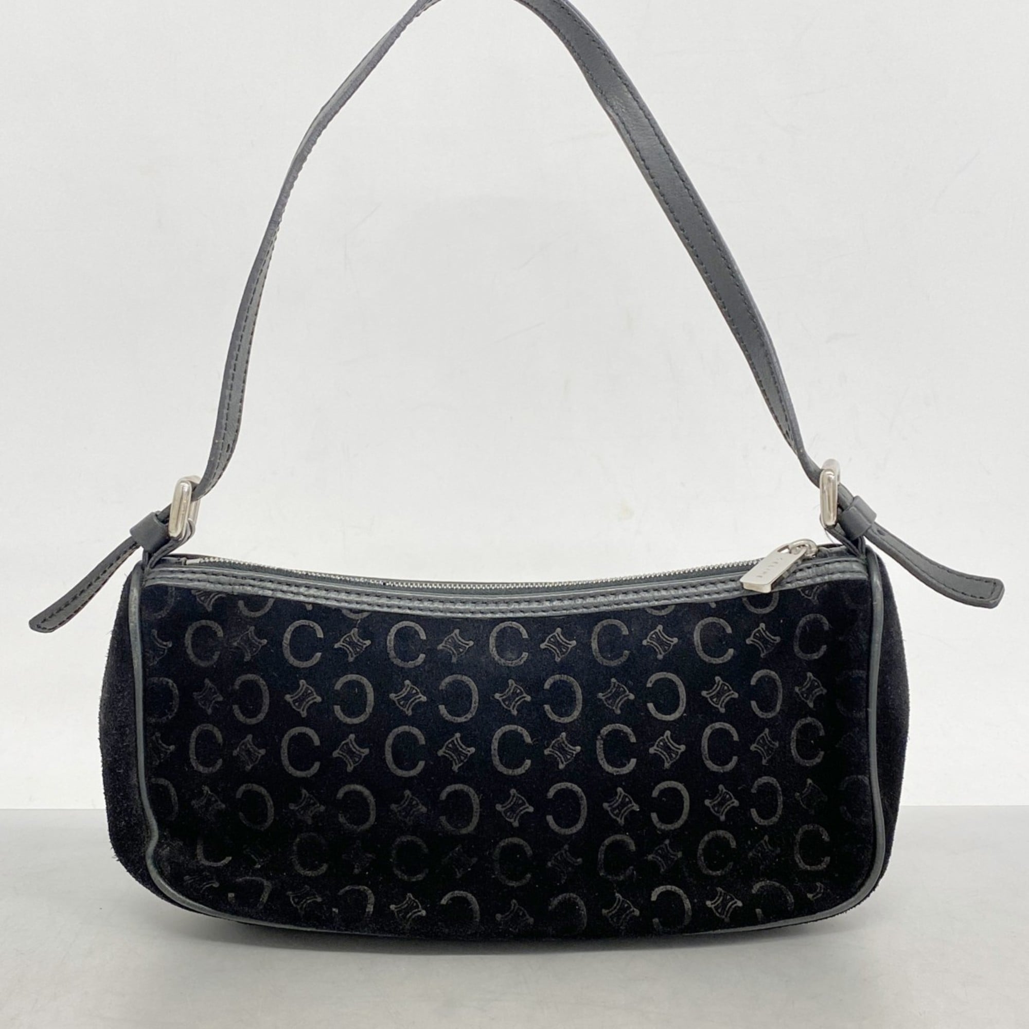 Celine Black Suede Handbag (Pre-Owned)