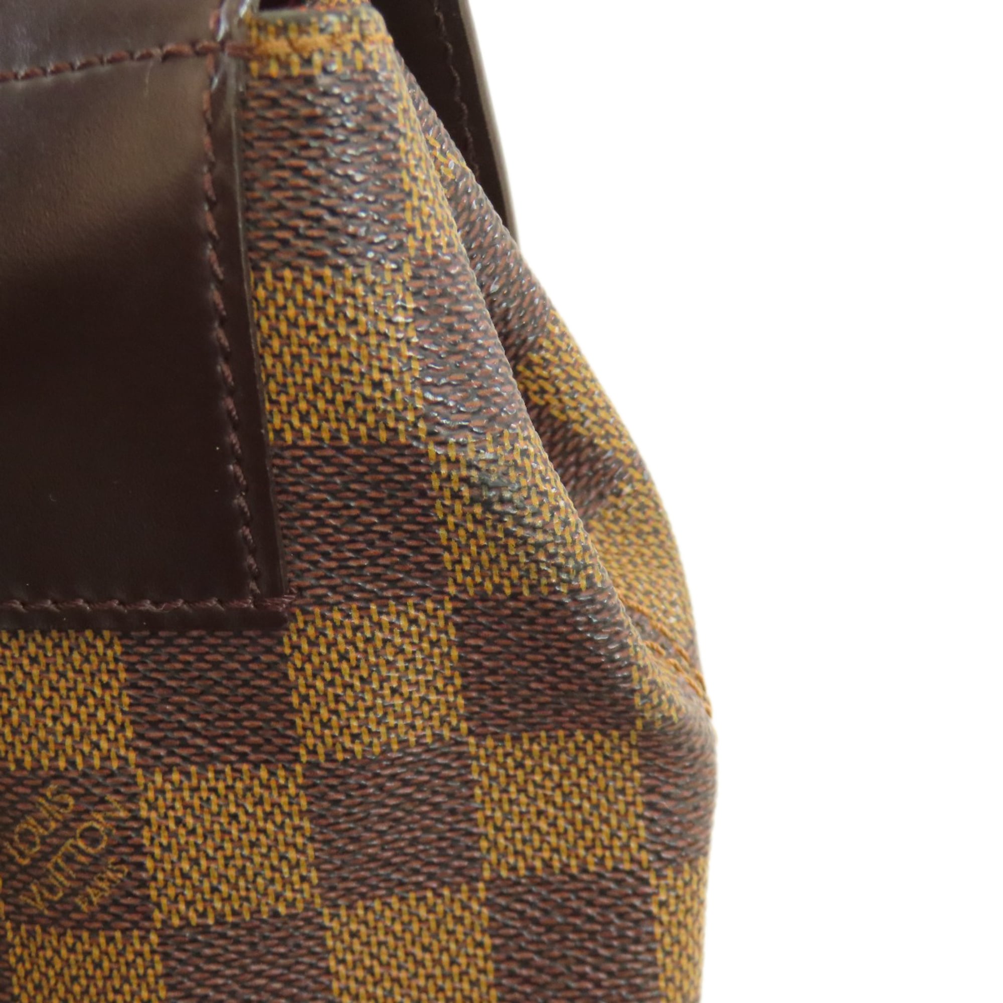 Louis Vuitton Damier Canvas Ebene Damier Canvas Backpack (Pre-Owned)