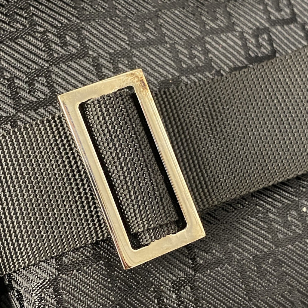 Gucci Black Nylon Boston Bag (Pre-Owned)
