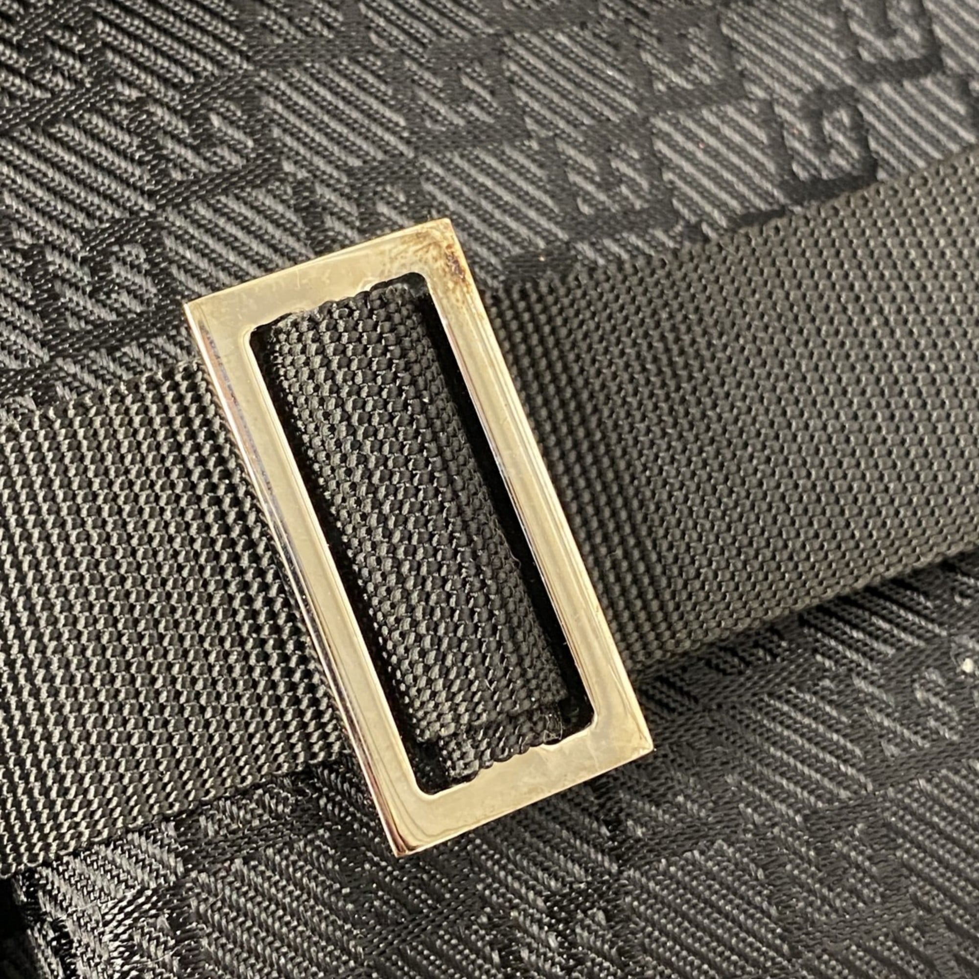 Gucci Black Nylon Boston Bag (Pre-Owned)