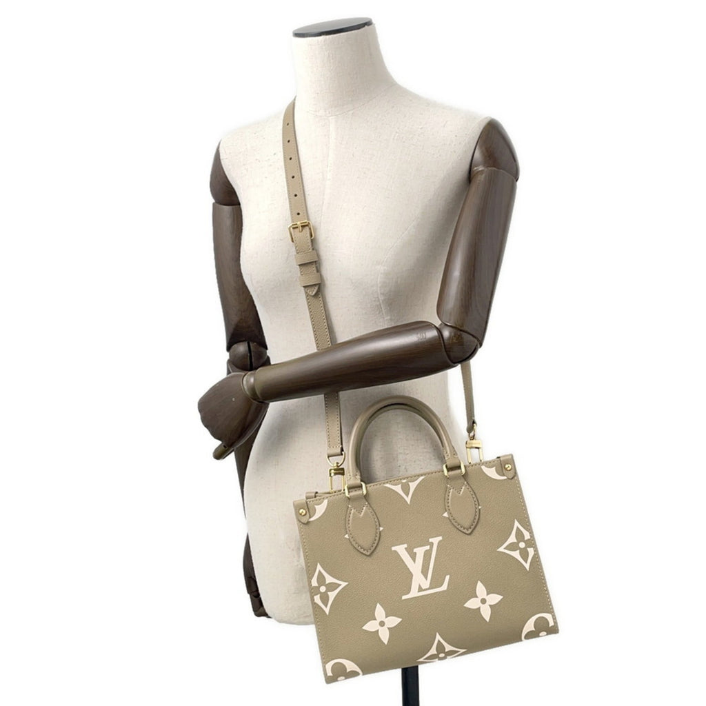 Louis Vuitton Monogram Empreinte Khaki Monogram Empreinte Handbag (Pre-Owned)