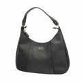 Salvatore Ferragamo Black Leather Handbag (Pre-Owned)