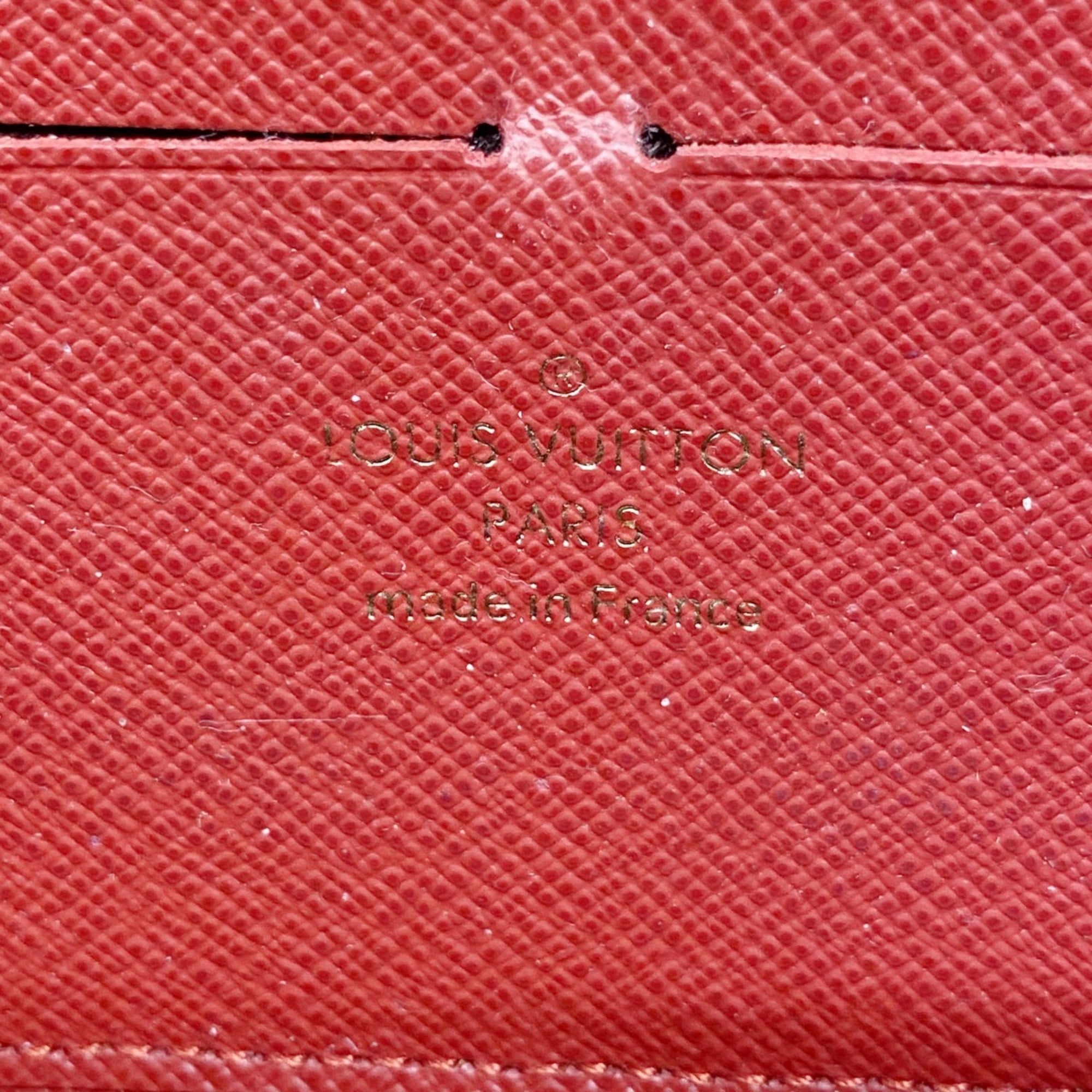 Louis Vuitton Brown Cerise Long Wallet (Bi-Fold) (Pre-Owned)