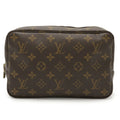 Louis Vuitton Monogram Brown Monogram Clutch Bag Pouch (Pre-Owned)
