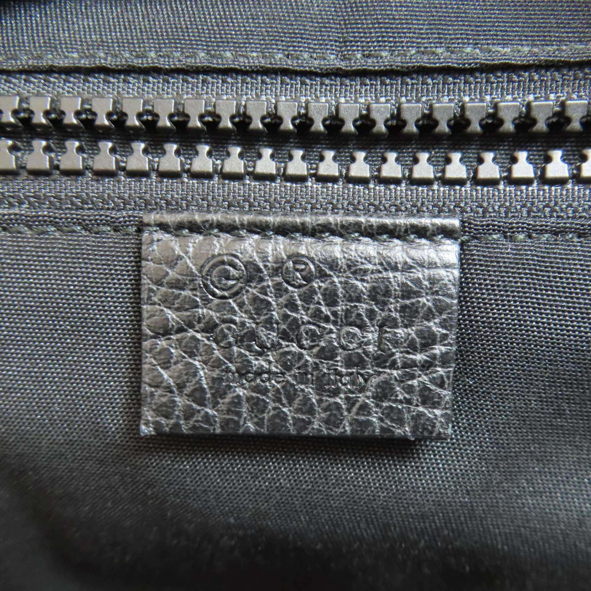 Gucci Black Canvas Backpack (Pre-Owned)