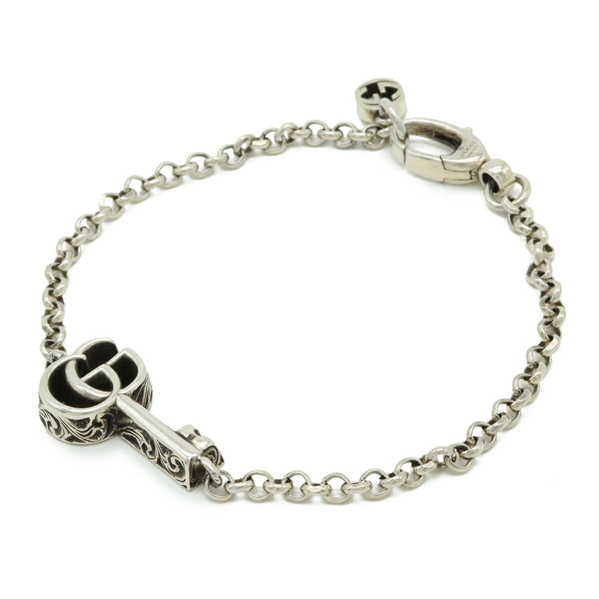 Gucci Silver Silver 925 Charm Bracelet (Pre-Owned)