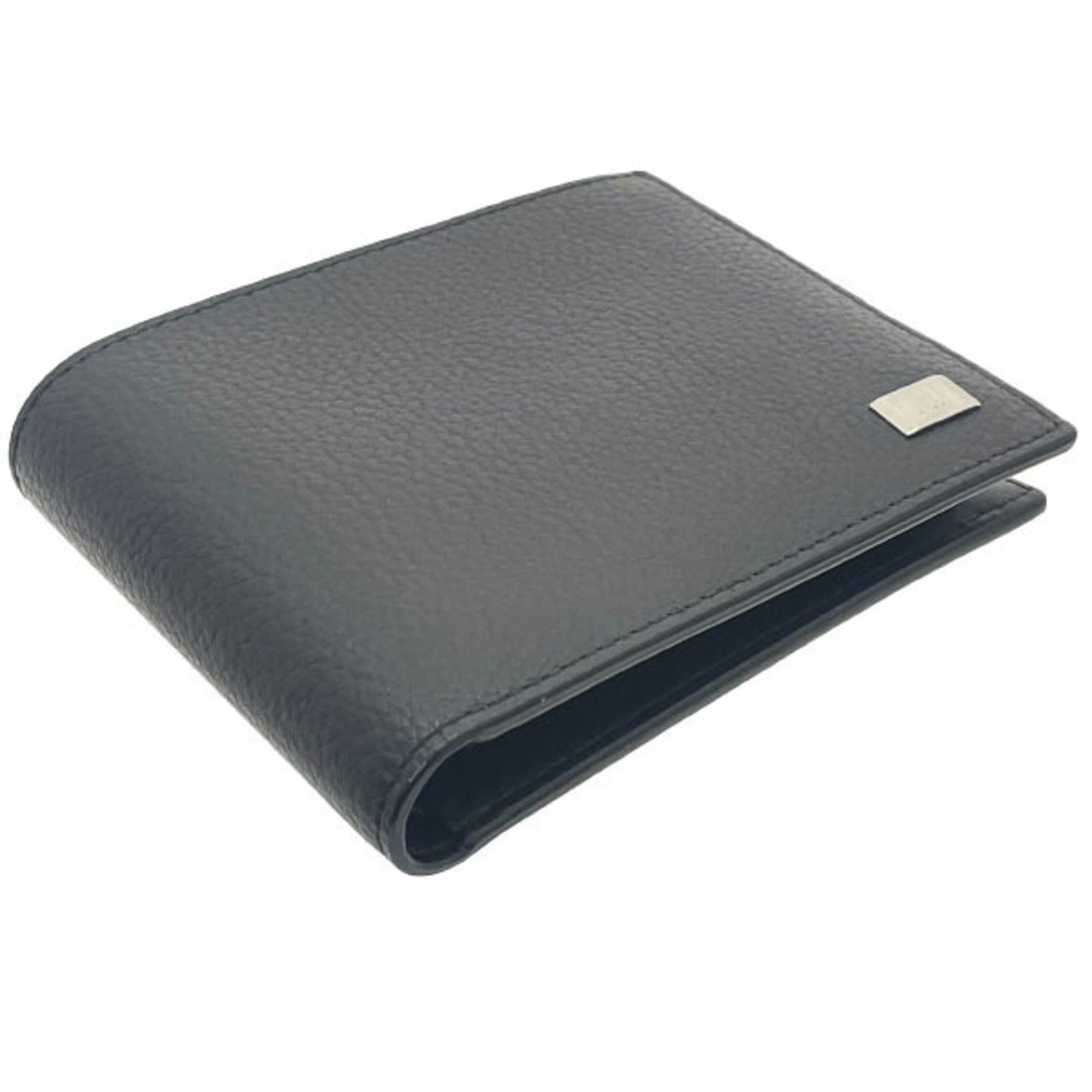 Dunhill Dark Brown Leather Wallet (Bi-Fold) (Pre-Owned)
