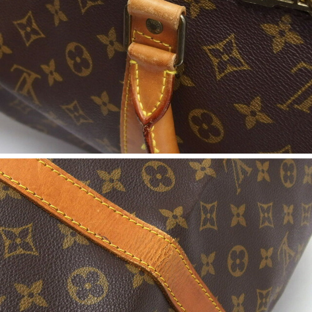 Louis Vuitton Brown Monogram Canvas Boston Bag Shoulder Bag (Pre-Owned)