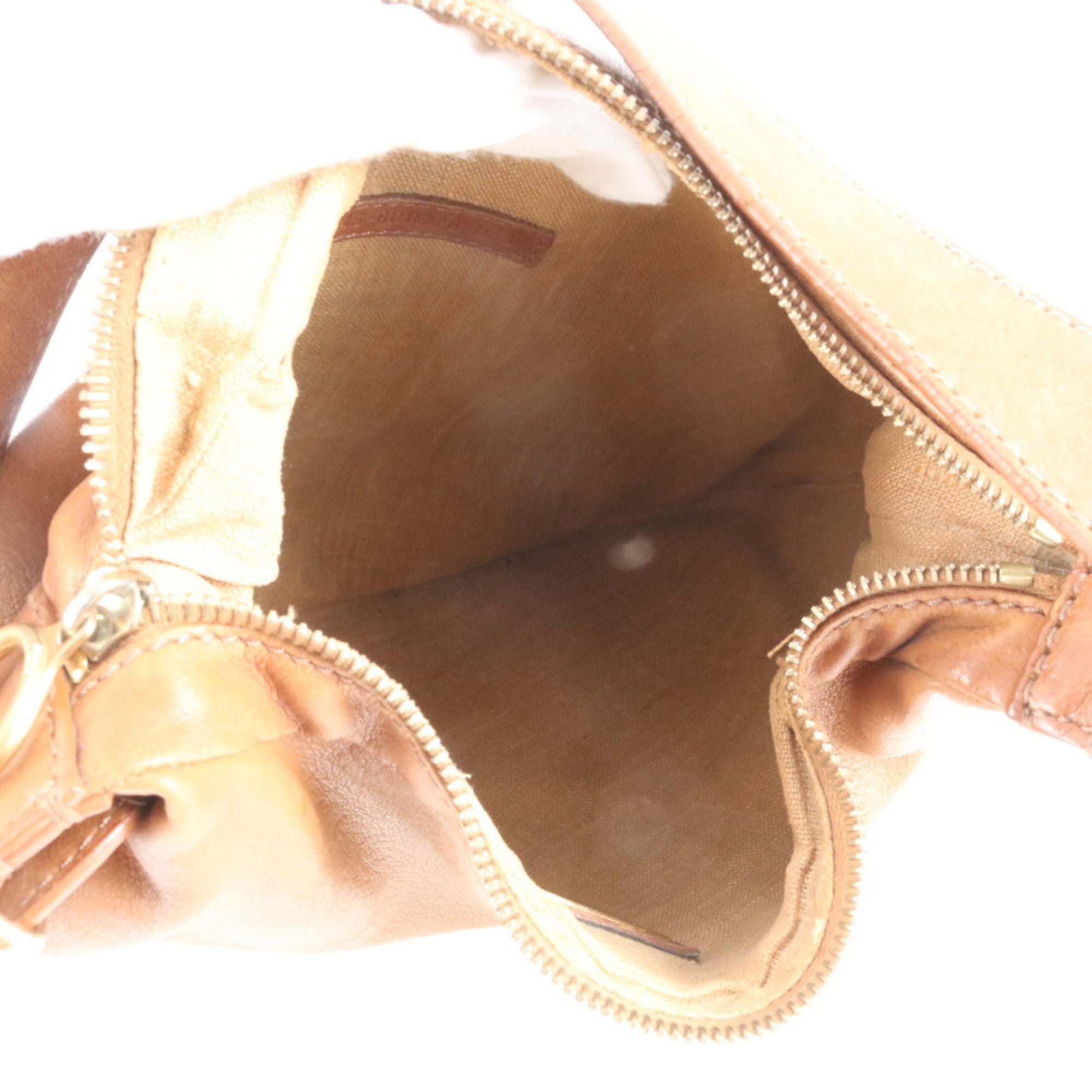 Fendi Brown Leather Shoulder Bag (Pre-Owned)