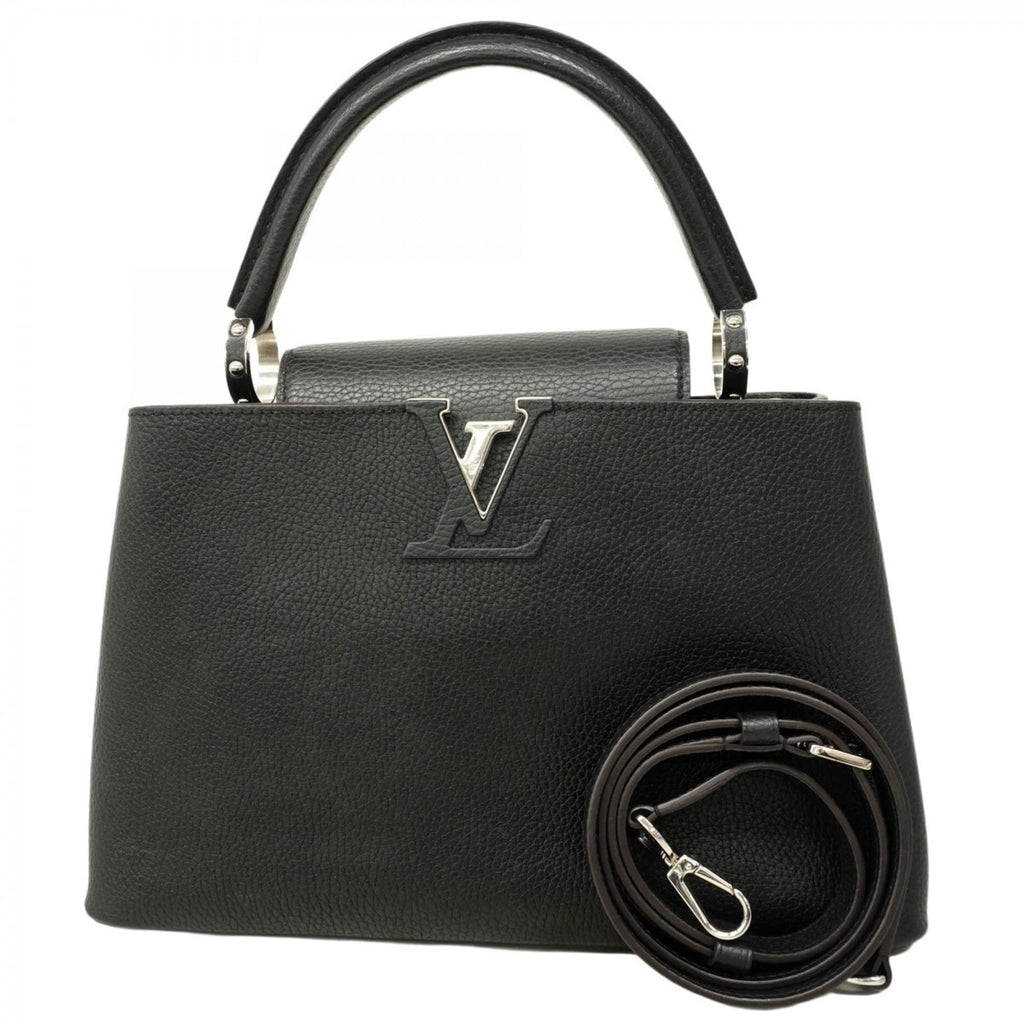 Louis Vuitton Noir Handbag (Pre-Owned)