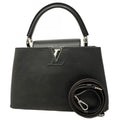 Louis Vuitton Noir Handbag (Pre-Owned)